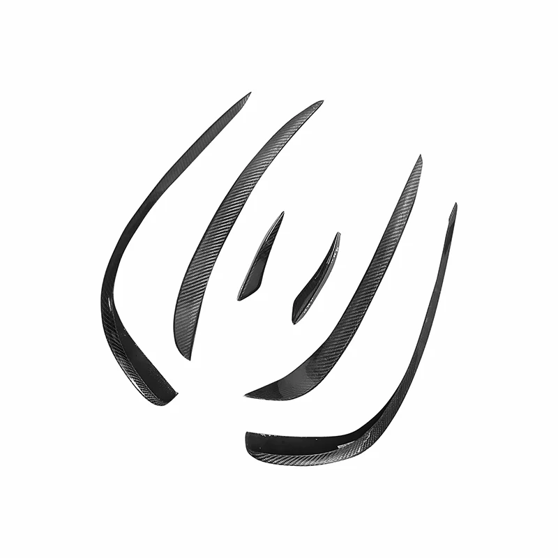 Карбоновые автомобильные передние бамперы боковые разветвители ласты канаты