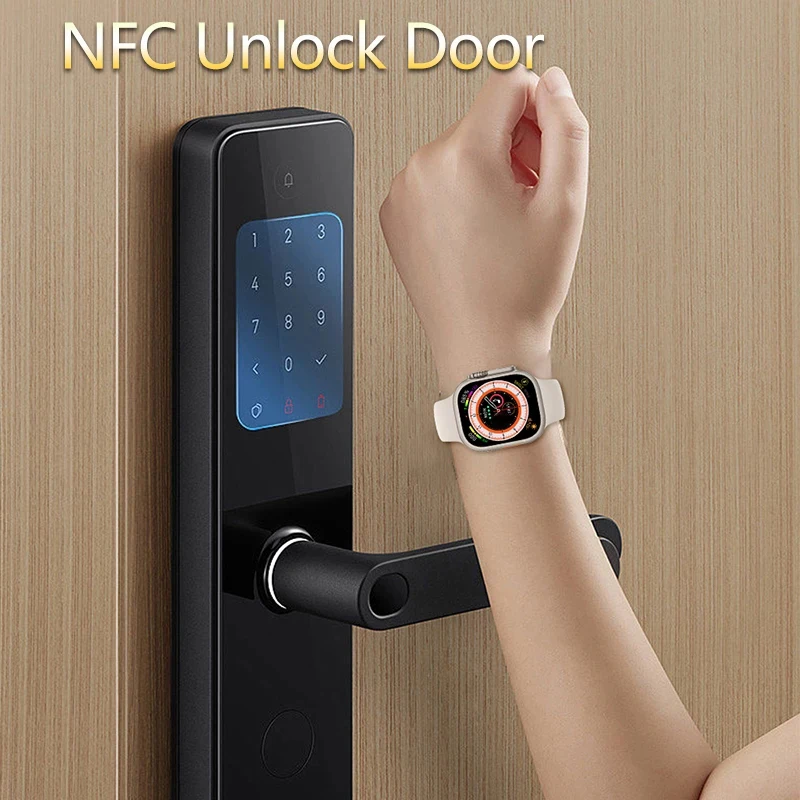 

GS8 Ultra Sprots Smartwatch For Man Woman Series 8 Original Box GPS Watches NFC For Apple Andirod Phone Call Pk Iwo W27 Pro 45m
