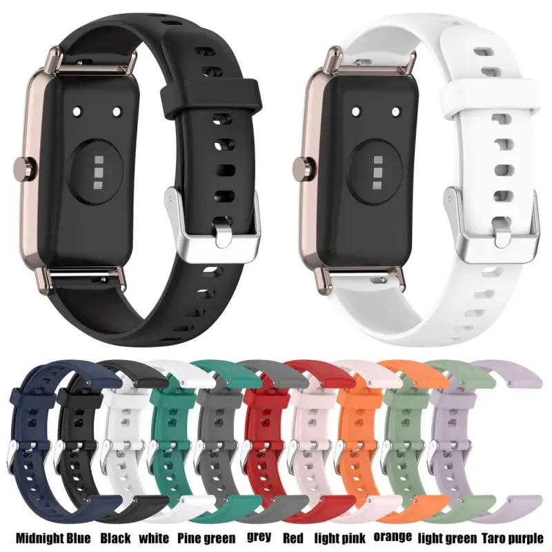 

Watchband Correa Wrist Bracelet Correa Soft Silicone For Huawei Watch Fit Mini New Strap Silicone Band Strap Bracelet