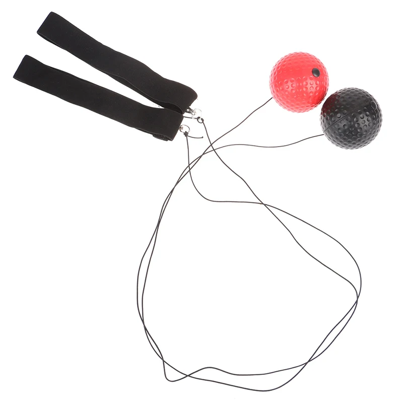 Повязка на голову с боксерским мячом для тренировки скорости реакции в боксе