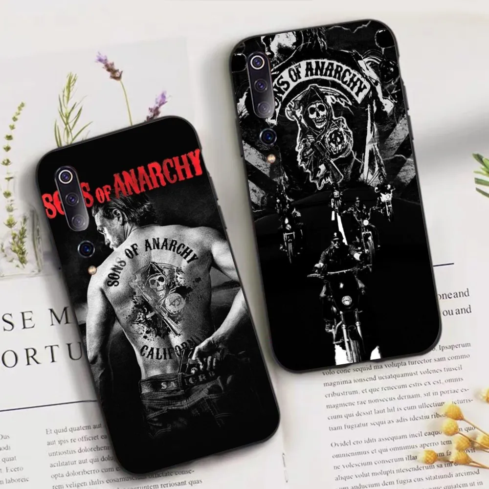 Чехол для телефона S-Sons of A-Anarchy TV Xiaomi Mi 5X 8 9 10 11 12 lite pro 10T PocoX3pro PocoM3 Note