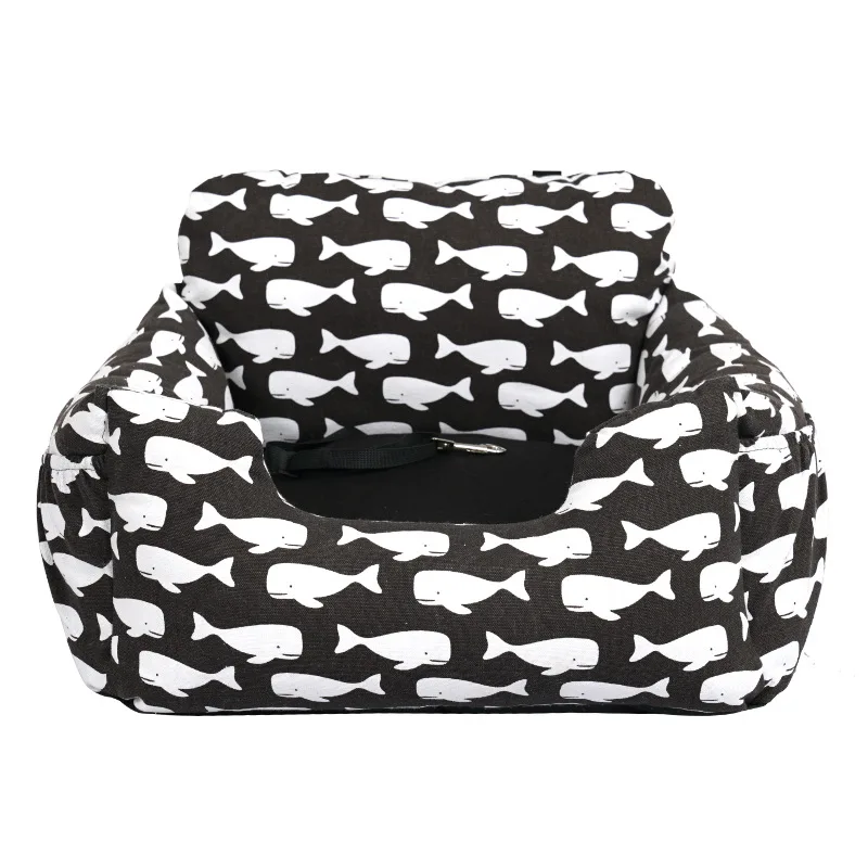 

Car Kennel Pets Travel Car Cushions Small and Medium-sized Dog Kennel Cat Pad Removable Pet Carrier Bag Puppy Booster for Car