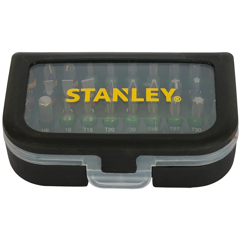 Набор насадок для электрической отвертки STANLEY STA60490 31 шт. компактная коробка 30