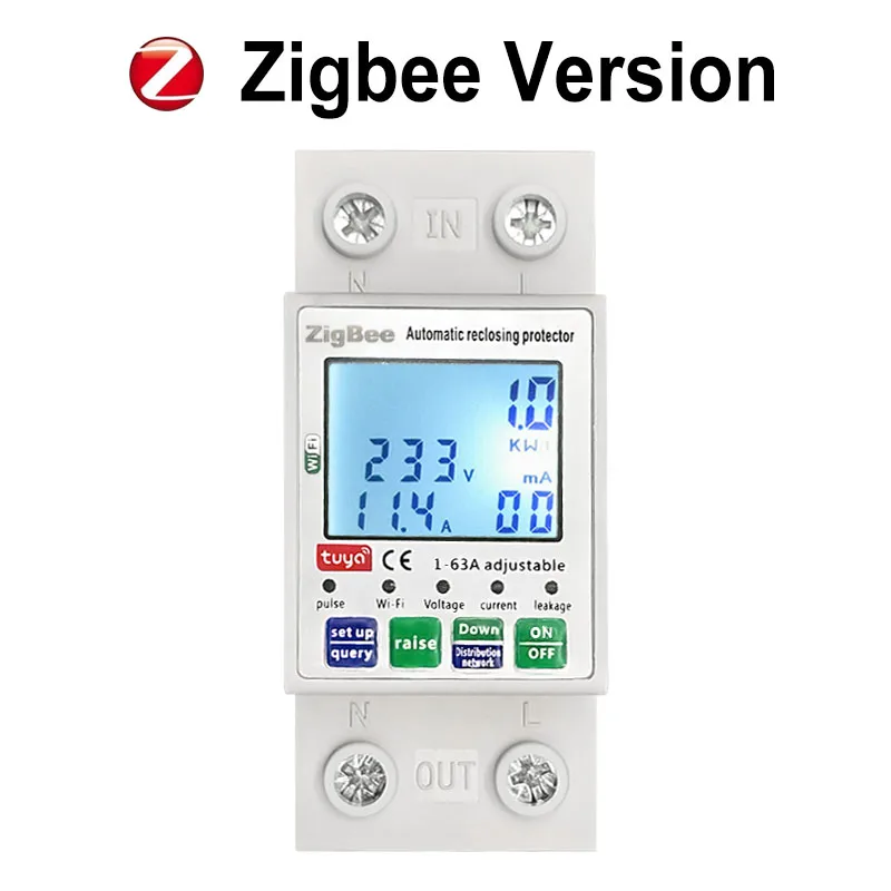 Автоматический выключатель MatSee Plus WiFi/ZigBee 63A