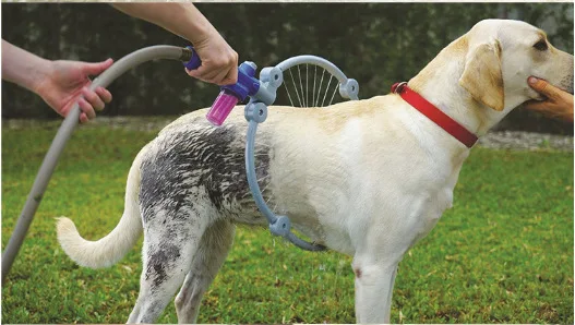 

Handy Pet Tub Dog Cleaning Bath Supplies Quickly Clean Stained Dog Shower Rings