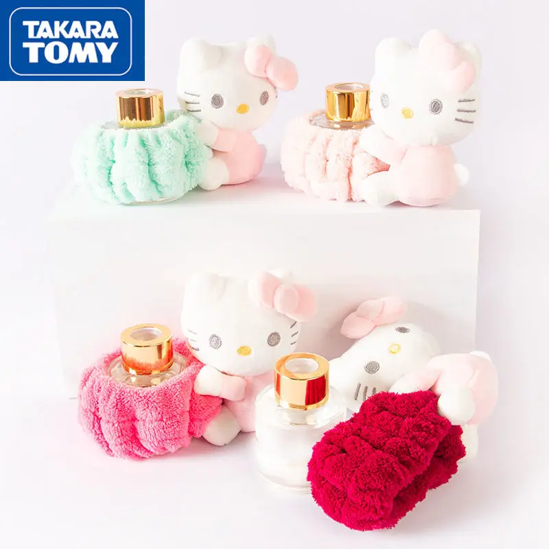 

TAKARA TOMY New Cute Cartoon Hello Kitty Car Perfume Ladies Car Lasting Aromatherapy Balm Car Fragrance Decoration Ornaments
