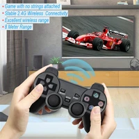 for sony ps2 fast response wireless gamepad double vibration shock joypad usb pc game controller compatible console joystick