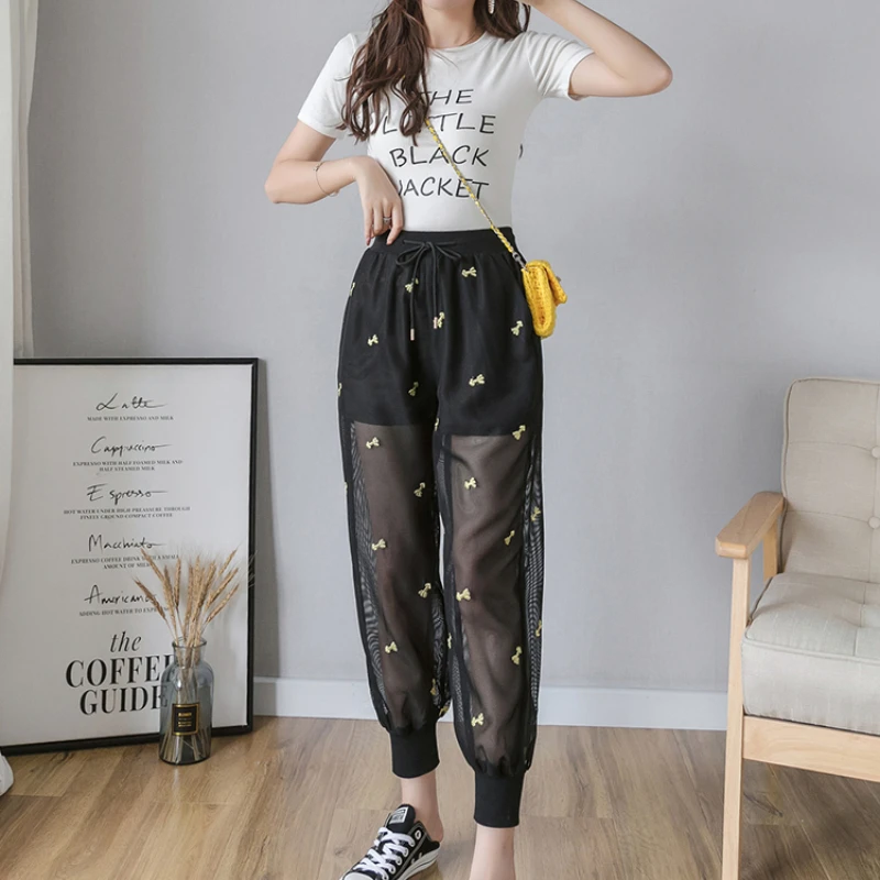 Женские сетчатые брюки ZZYSCFPSYFAH