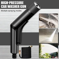 2022 car high pressure water gun washer with expandable 15m hose multifunction nozzle car washing tool garden home cleaning kit
