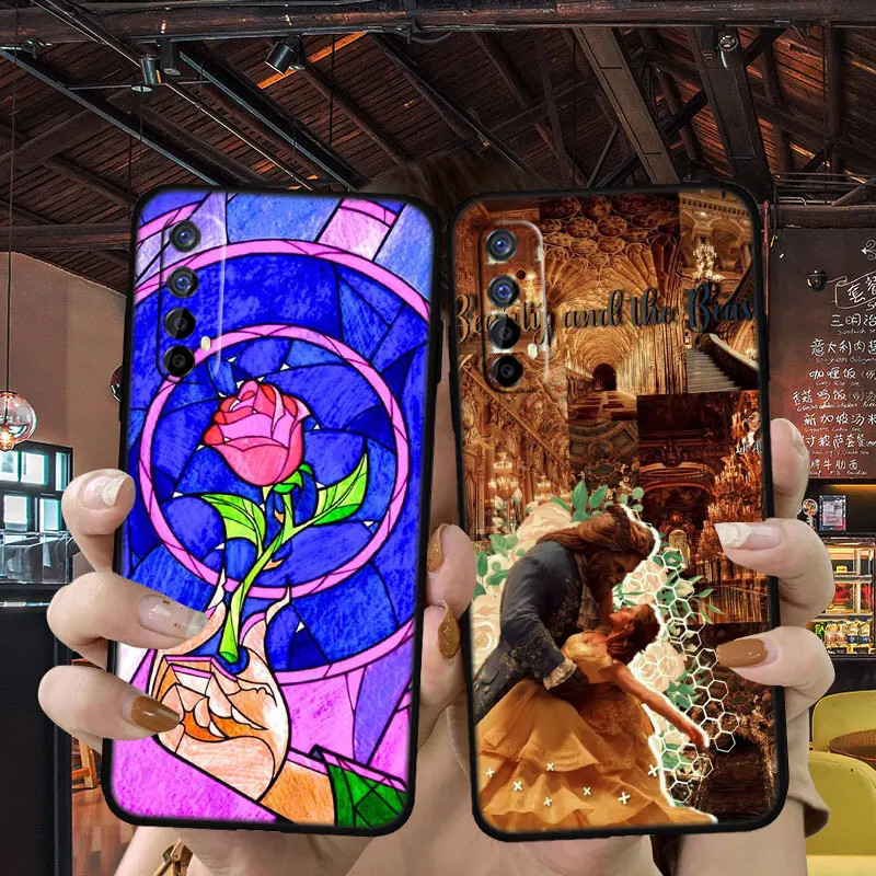 Новый высококачественный чехол для телефона Красавица и чудовище Redmi Note 12s 10 10T 10S