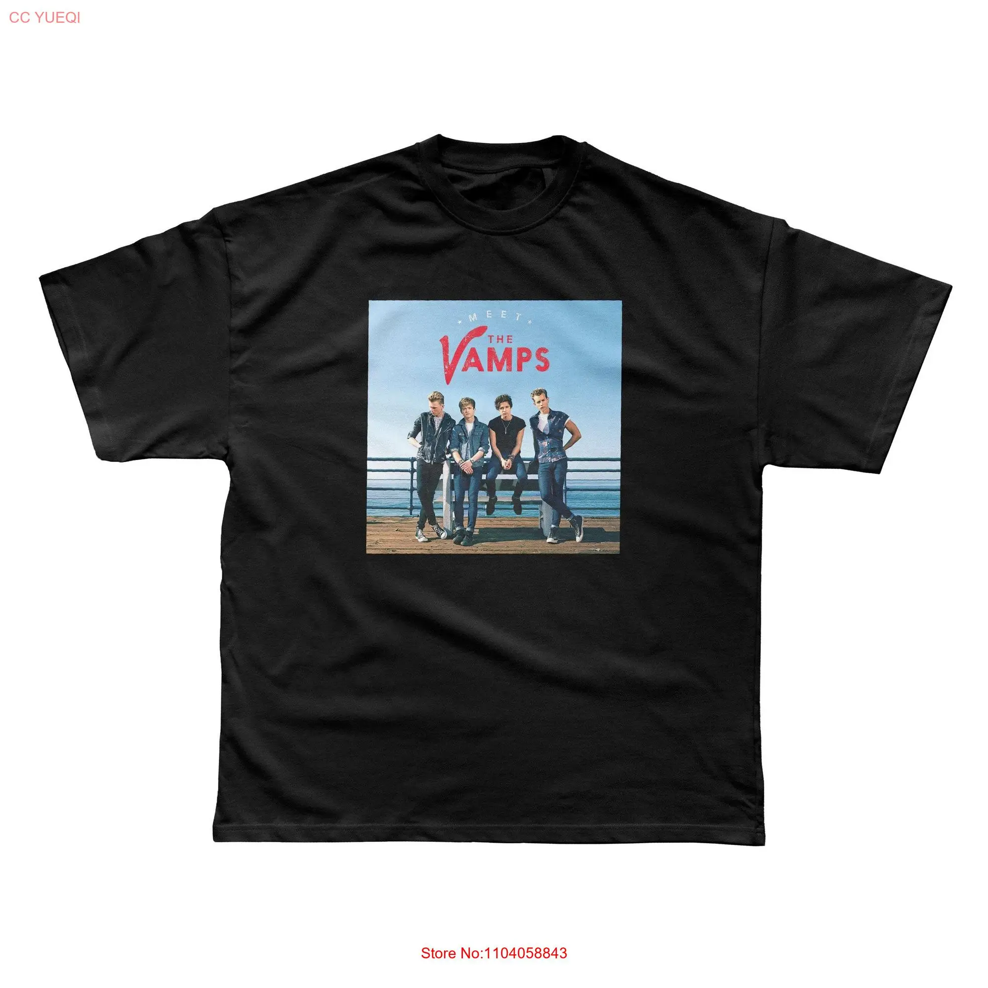 Футболка Vamps Meet Deluxe с длинным или коротким рукавом