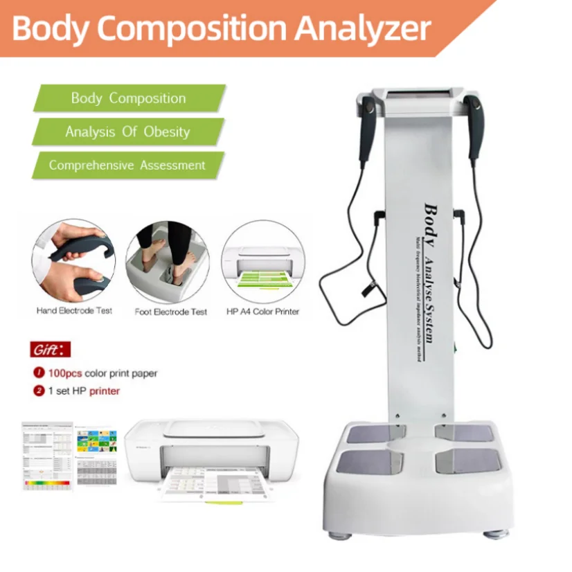 

Skin Diagnosis Body Fat Analyzer Composite And Muscle With Bioimpedance Machine Printer Bioelectrical Impedance Analysis Ce