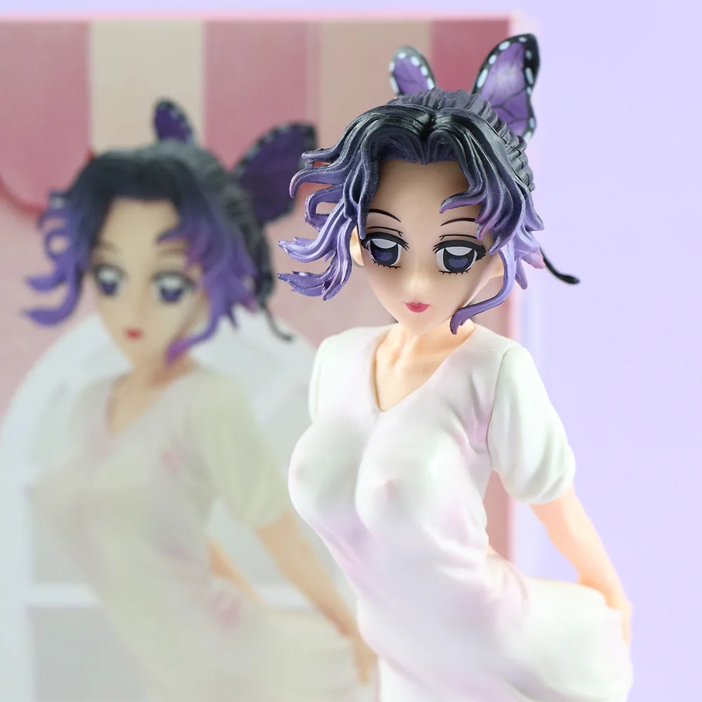 

Anime Figure Demon Slayer Ummer Swimming Pool Butterfly Worm Pillar Standing Posture Underwear Sailor Moon Model Sexy Cute Gift