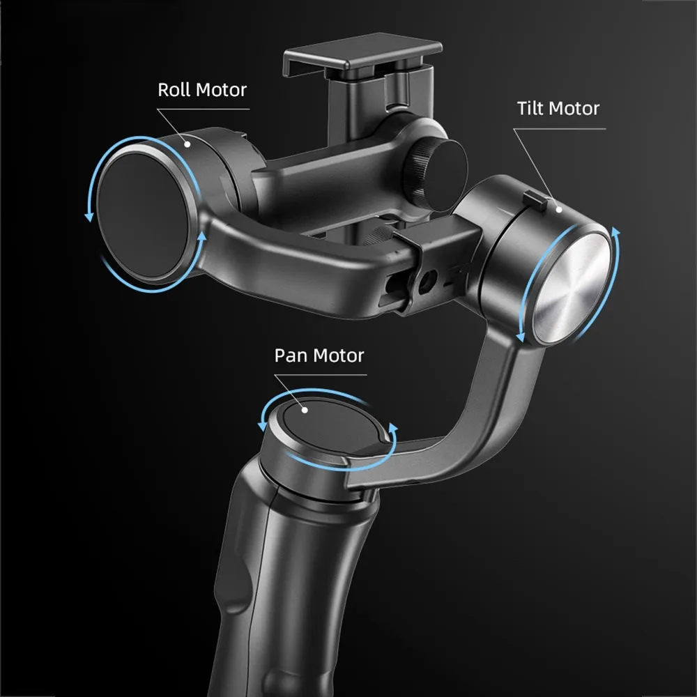 3 Axis Gimbal Stabilizer for IOS Android Wireless Bluetooth Gimbal Smartphone Video Record Gimbal Stabilizer Surprise price enlarge