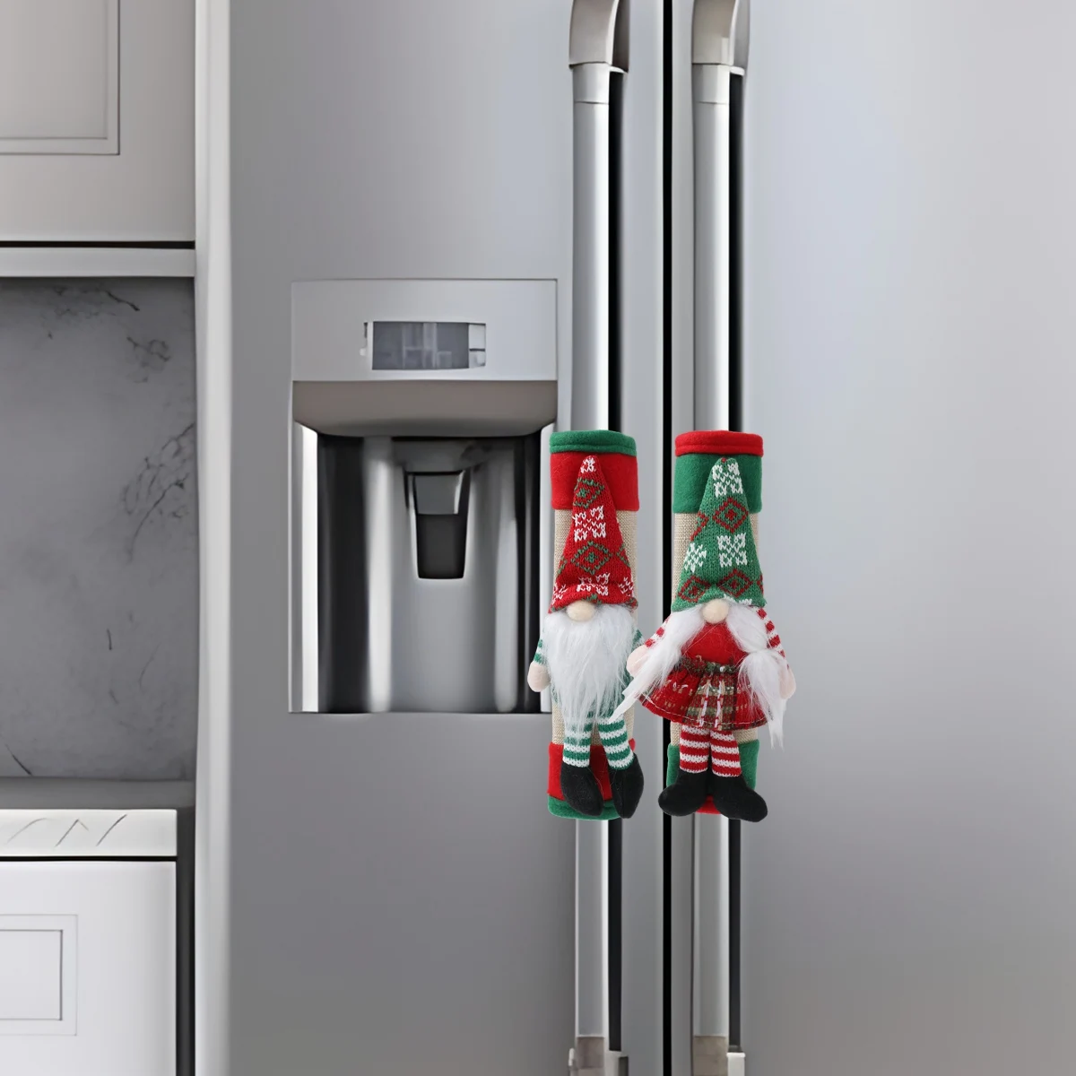 Рождественские Чехлы На Дверные Ручки Унисекс Праздничные Украшения Для Дома 2024