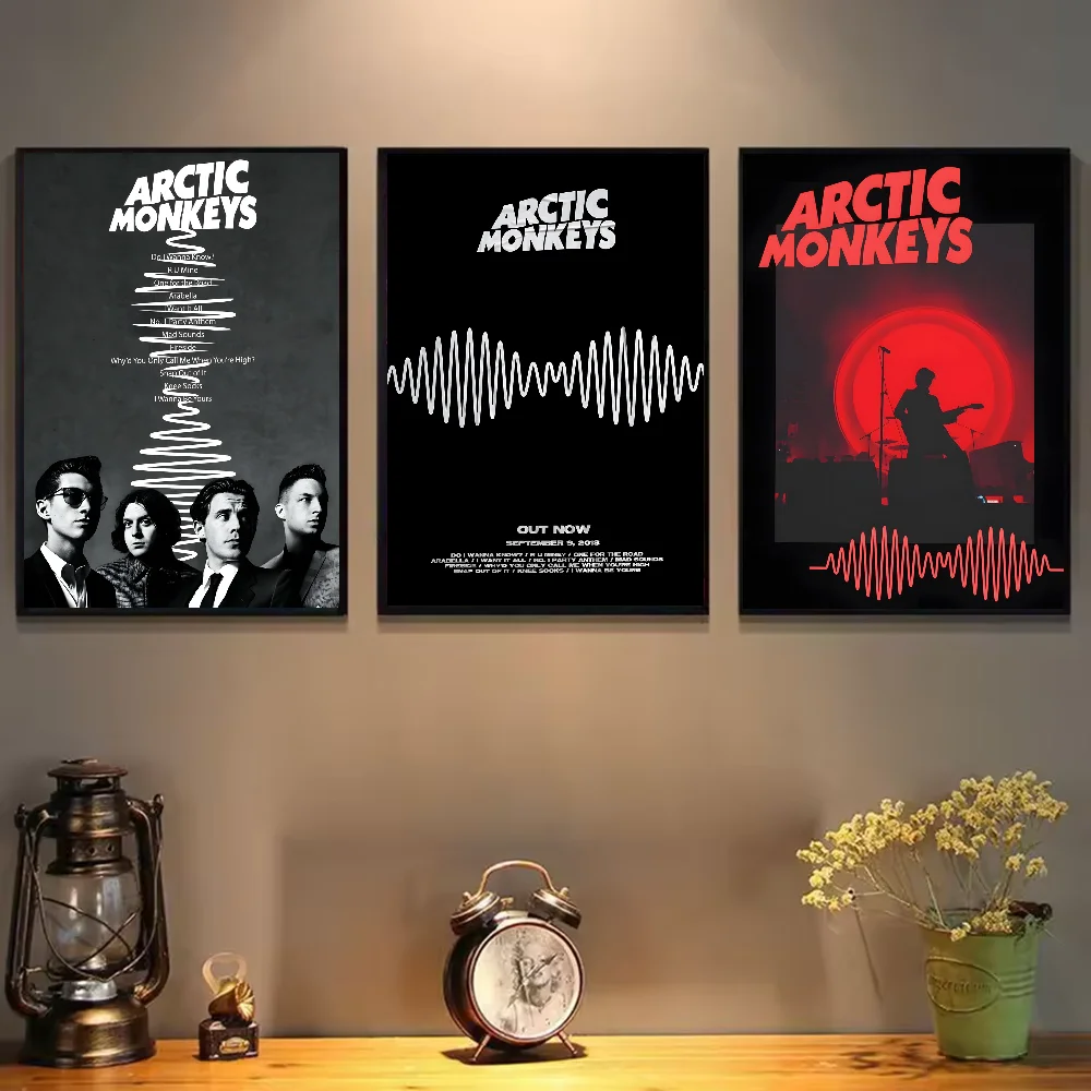 Винтажная рок-группа Arctic Monkeys музыкальная обложка серии художественный постер HD