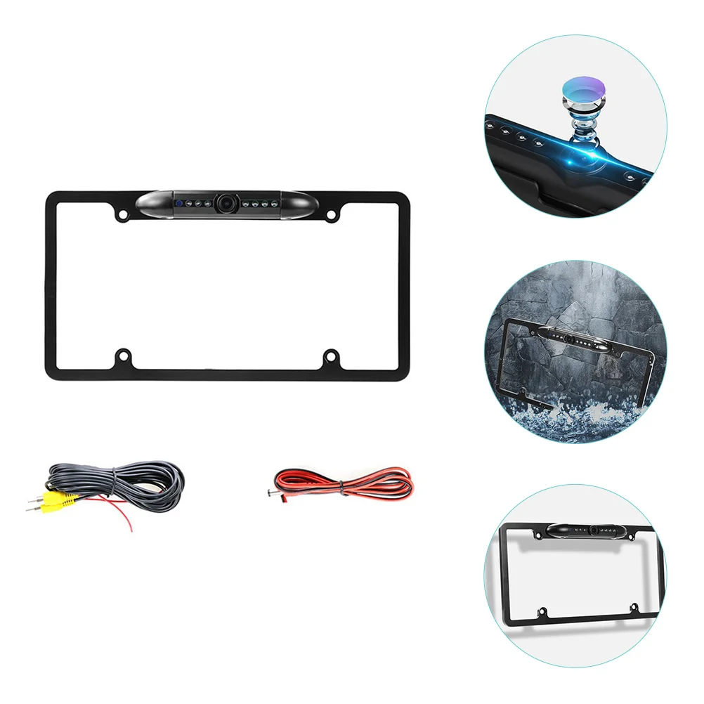 

Camera License Plate Backupup Reverse Car Frame Rear Viewmount Rearview Bracket Truck