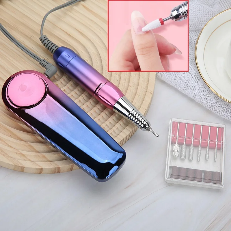 

Electric Nail Polishing Machine 30000 Rpm Adjustable Speed For Nail Enhancement