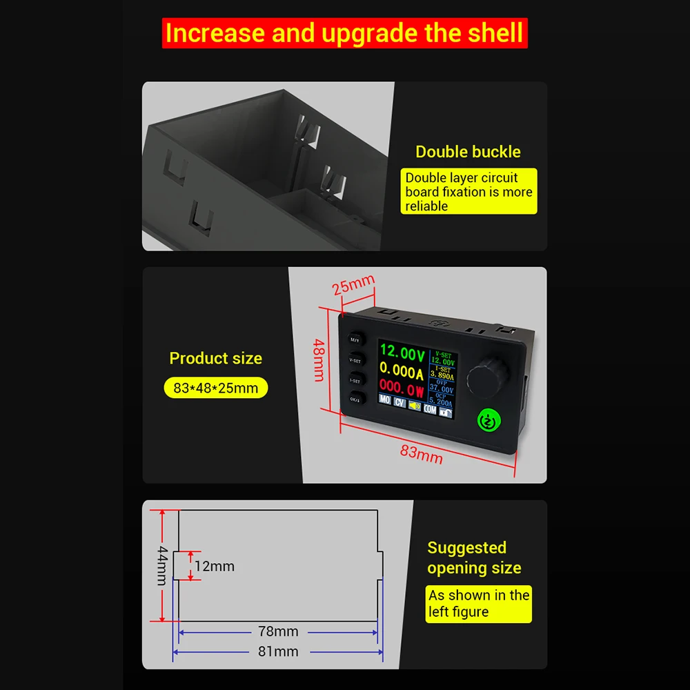 Регулятор напряжения Aideepen Step-Down DC Power Supply