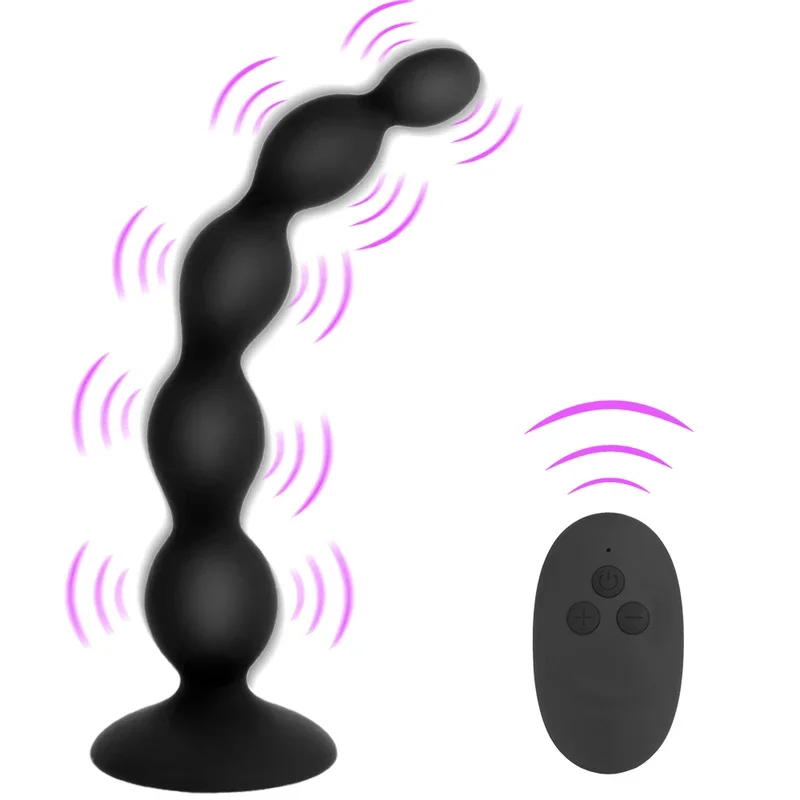 Электрическая Анальная пробка 17-30 мм анальные шарики для женщин вибратор