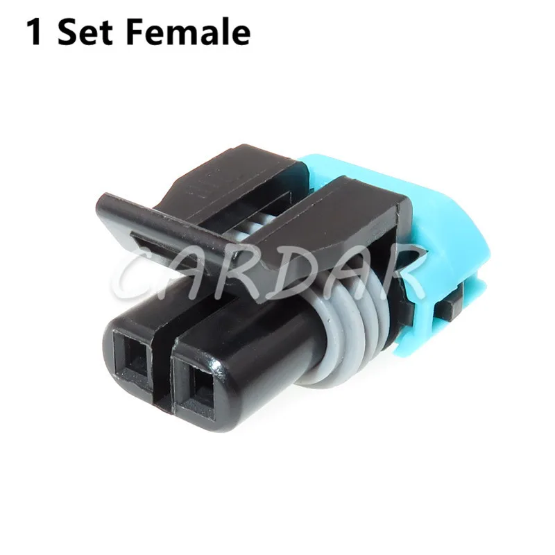 1 комплект 12162000 12052641 автомобильный разъем 2 контактный разъем датчика температуры гнездо мотоцикла для Лакросс Buick Excelle GL8