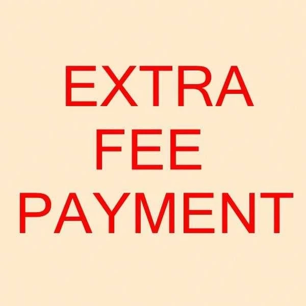

Extra cost for your order