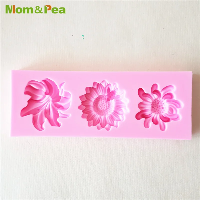 

MPA1451 Flower Shaped Silicone Mold Gum Paste Chocolate Ornamental Fondant Mould Cake Decoration Tools