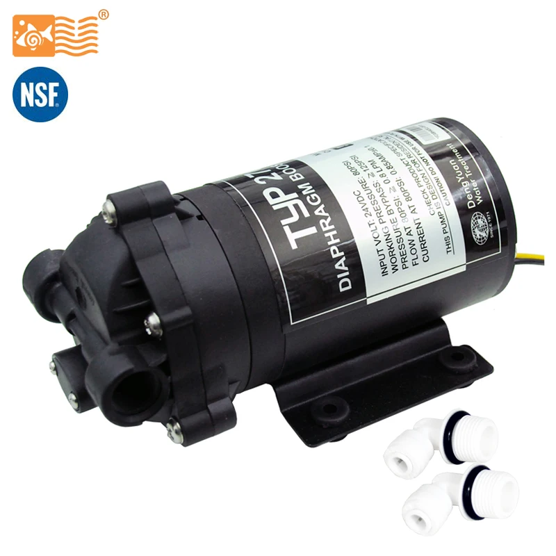 Coronwater 75gpd Water Filter RO Booster Pump 2766NH Increase Reverse Osmosis System Pressure | Parts