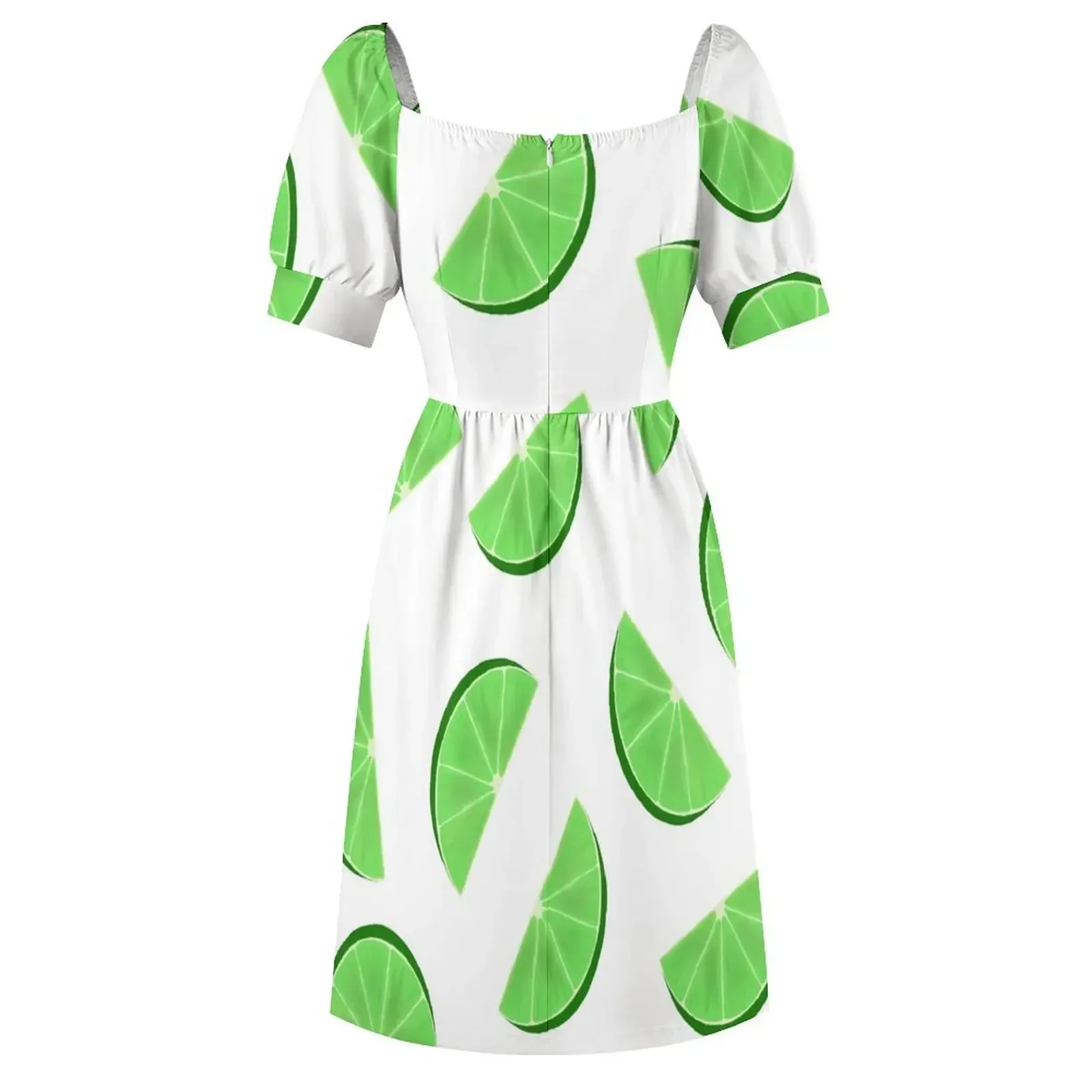 Платье без рукавов с лаймовым узором женские платья для особых случаев модные