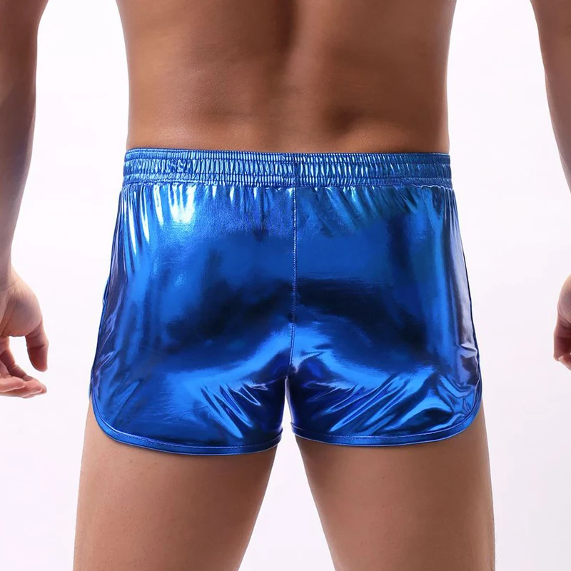 

Men's Boxer Nylon Silk Fabric Loose Comfort Shorts for Fitness Competition Top Quality