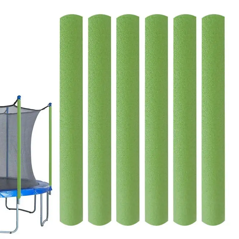 

6PCS Trampoline Poles Cover Padding Foam Tubing 40CM Foamed Pipe Sponge Casing Protective Trampoline Pole Foam Sleeves