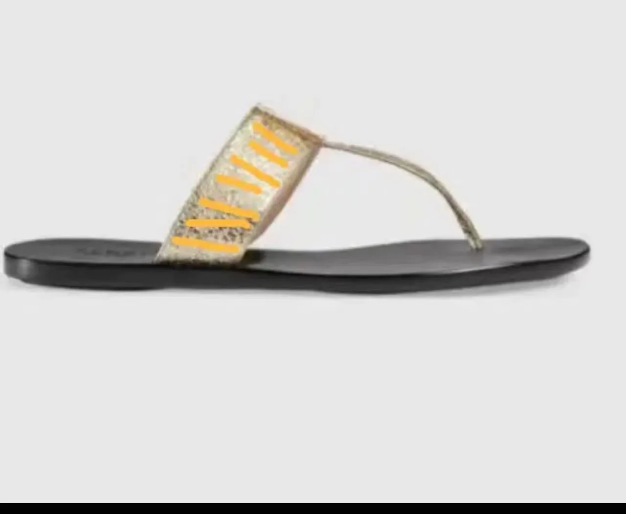 2023 Summer Classic Ladies Flat Shoes Flip-Flops Fashion Couple Sandals Beach Slippers 35-43