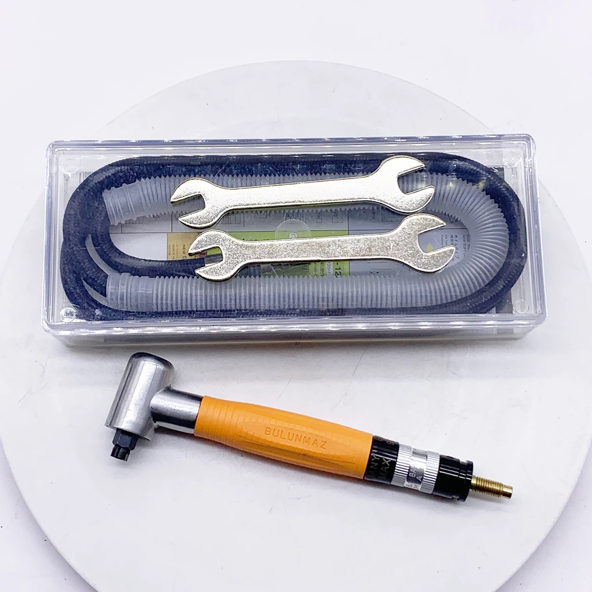 Пневматическая микрошлифовальная машина SONIDEC 3 мм 90 градусов набор шлифовальных