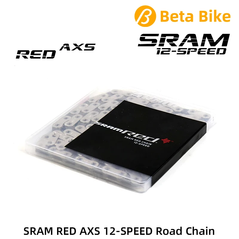 

SRAM RED ETAP AXS 12 Speed Road Bicycle Chain for Electronic Wireless Groupset with Original Box 114 Links Power Link
