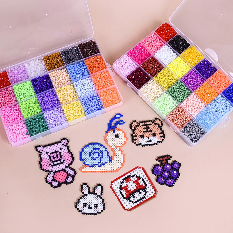 Набор игрушек Perler 5 мм/2 6 мм бусины Хама 3D головоломка игрушка сделай сам детская