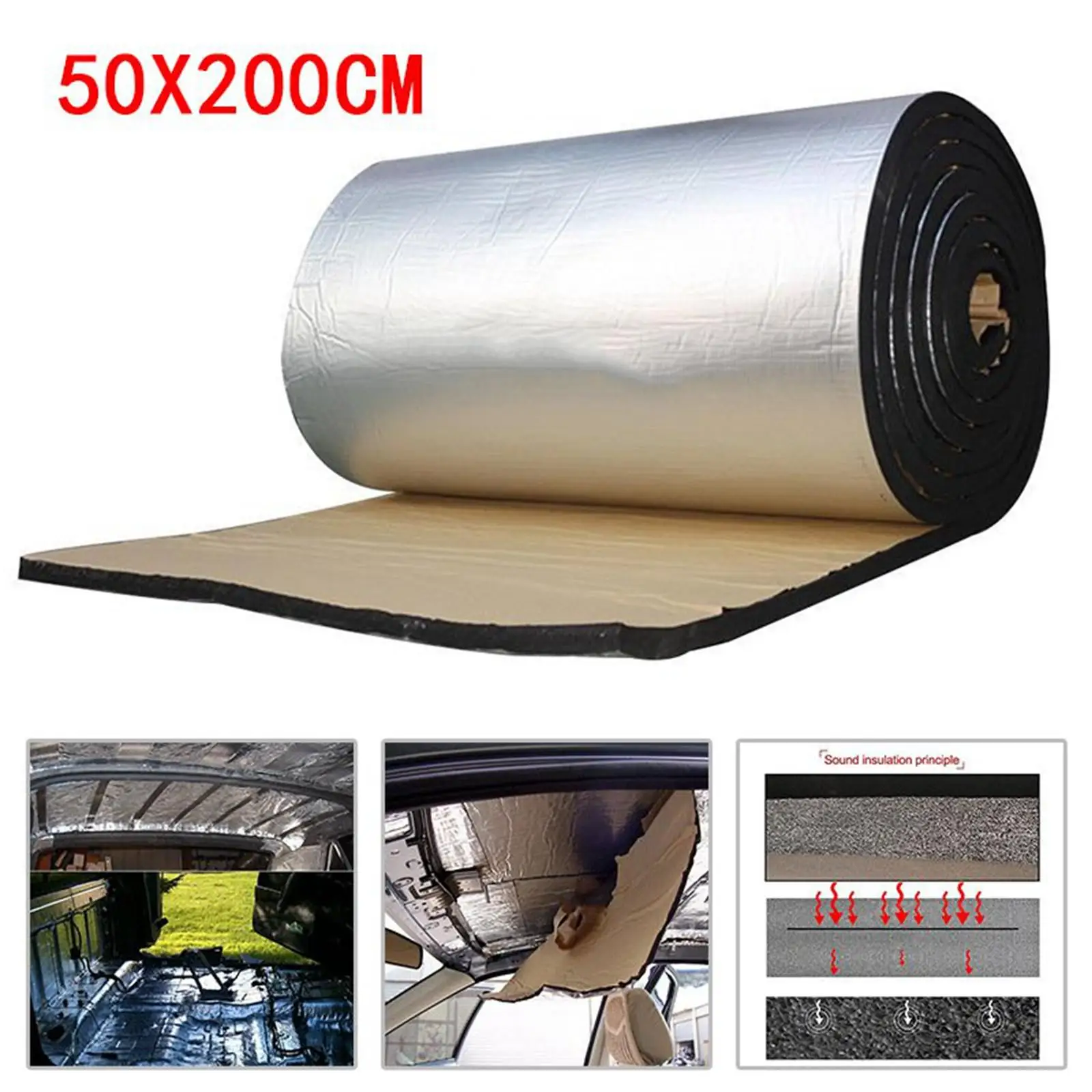 Автомобильный коврик для звукоизоляции шумоизоляция крыши свода колеса