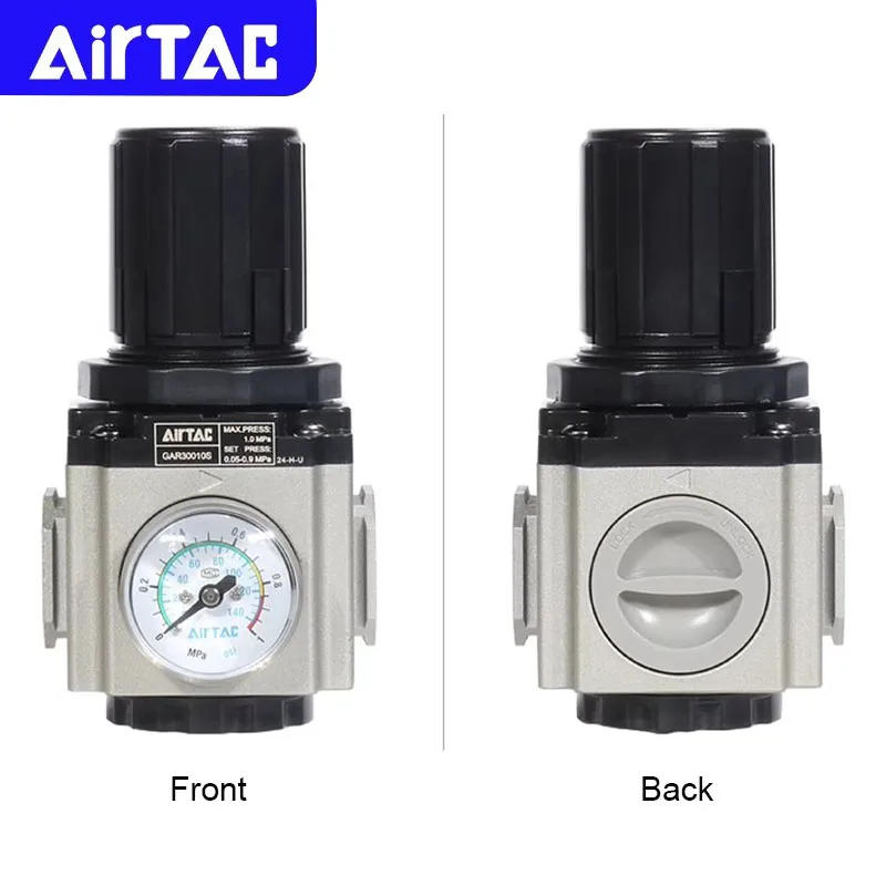Фото AIRTAC GAR200/300/400/600-06/08/10/15/20/25S Пневматический клапан регулирования давления Редукционный клапан воздушного компрессора №4