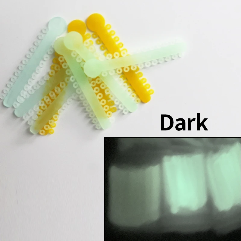 

Ortho Elastic Night-Light Luminous Ligature Tie for Orthodontic Brace