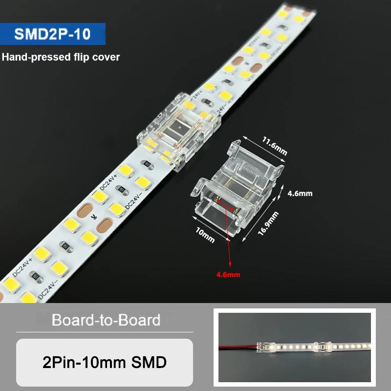 

Светодиодный разъем COB2P хрустальный 5мм 8мм 10мм