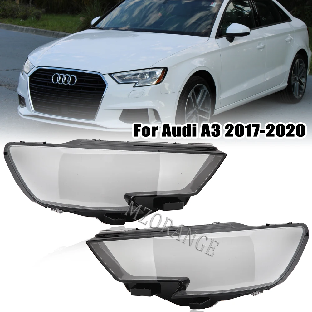 

Налсветильник абажур для Audi A3 2016-2020, прозрачный налобный фонарь, крышка абажура для объектива, защитный чехол светильник Тива