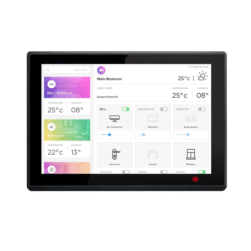 

Shenzhen manufacturer oem logo support rj45 poe usb port 10 inch android 8.1 poe tablet wall mounted