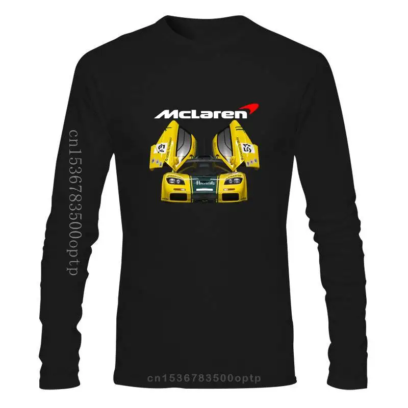 

2022 Mclaren P1 Gtr Передняя желтая футболка для автомобиля (1)