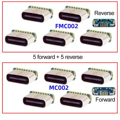 CUJMH Адаптеры Micro USB to Type C 10 шт.