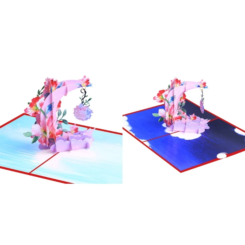 

3D всплывающая фотография цветок фотография для дня рождения свадьбы A0KE