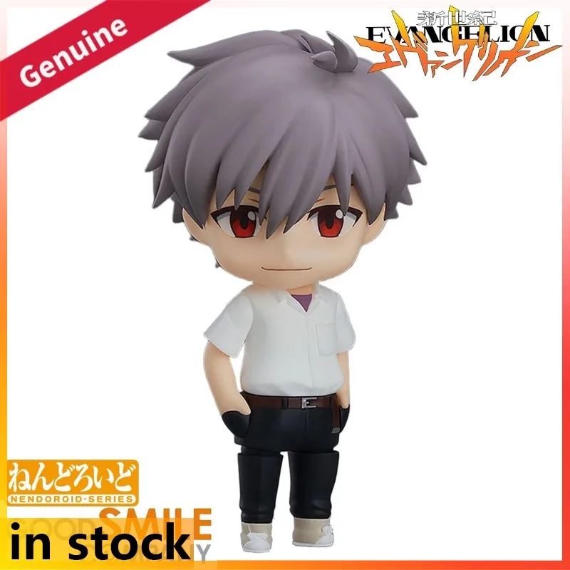 Фото Good Smile Company Евангелион Нендороид # Коллекционная фигурка Нагисы Кавору 1261, 100 мм, аниме-статуэтка из ПВХ №2