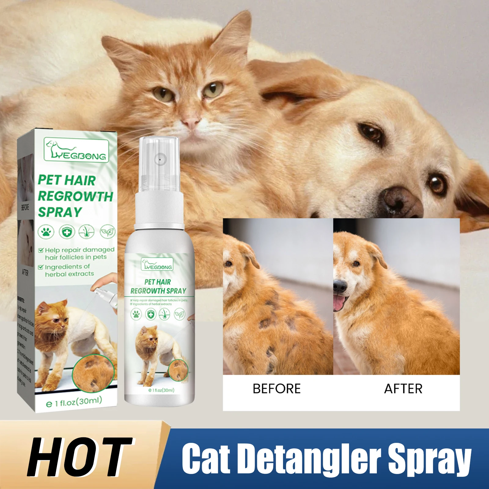Repair Matted Hair Improve Damaged Hair Follicle Leave In Ha