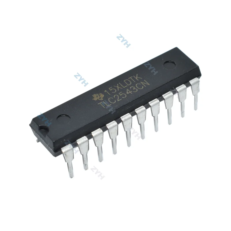 Совершенно новый и оригинальный 12-битный аналогово-цифровой преобразователь TLC2543CN с 11 входами 1 SAR 20-PDIP