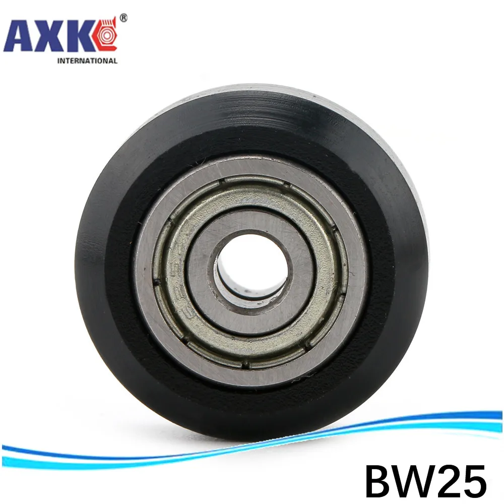 

4/5/6/8/9/10mm W V groove bearing Openbuilds for 3D printer nylon wheel ball bearing with pulley 20 type track roller BW25