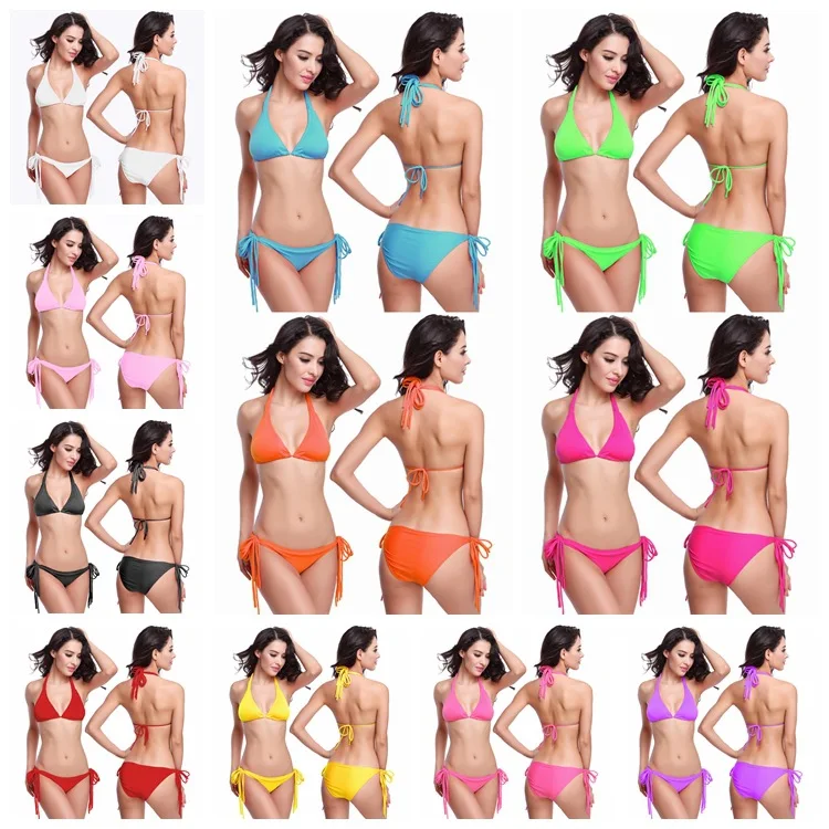 

Tactifans Sexy Snake Print Bikini 2022 Hot Model Long Halters Fully Lined Removable Push Up Padding VS Women Bikinis Swimwear