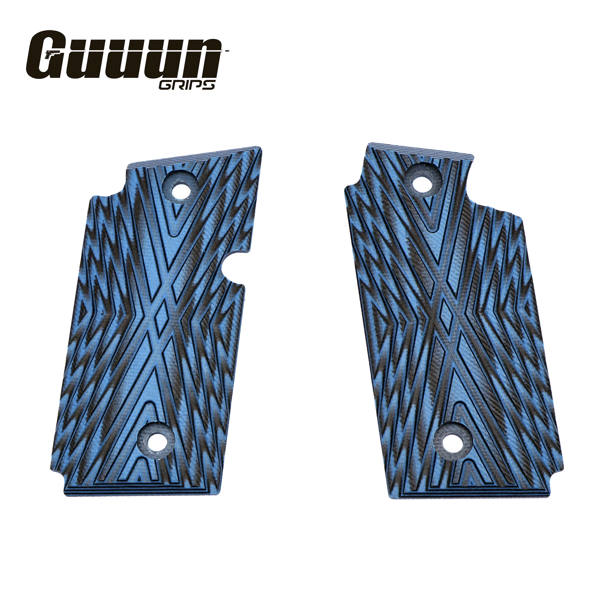 

Guuun G10 Grips for Sig Sauer P238 Aggressive OPS Crosshatch Texture